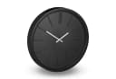 relaxdays Wanduhr mod (schwarz) - Minimalistisches Design mit Kontrast Bild 2