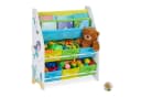relaxdays Kinderregal mit 6 Boxen & 2 Hängefäch Bunt Bild 2