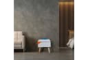 relaxdays Stauraumhocker Sitzhocker mit Stauraum Kunstleder Weiß Bild 1