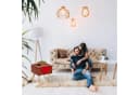 relaxdays Stauraumhocker Sitzhocker mit Stauraum Kunstleder Weiß Bild 5