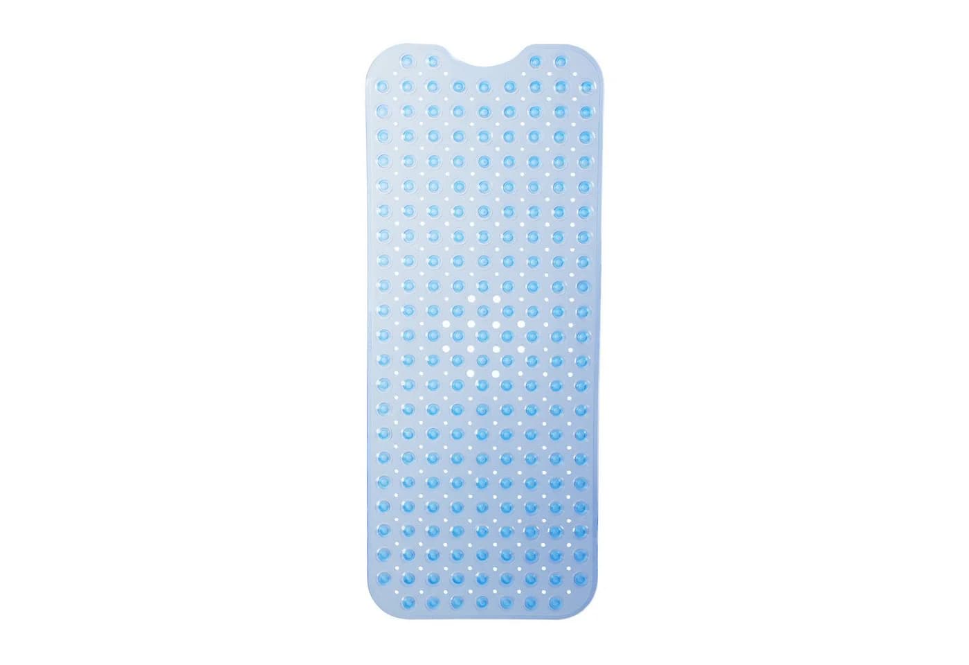 relaxdays Badewannenmatte XXL Rutschfest Blau PVC - Bild 2