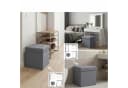 relaxdays Sitzhocker mit Stauraum braun faltbar Bild 5
