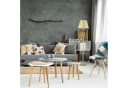 relaxdays Stehlampe Schirmlampe Antik, gold Bild 3