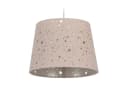 relaxdays Pendelleuchte Kinderzimmerlampe Sterne Rosa Bild 2