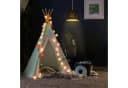 relaxdays Pendelleuchte Kinderzimmerlampe Sterne Rosa Bild 5