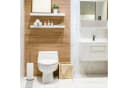relaxdays Toiletten-Ersatzrollenhalter 2er Set Schwarz Metall Bild 3