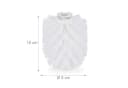 relaxdays Toilettenpapierhalter Klobürste Ersatzbürstenkopf 9er Set Weiß Bild 4