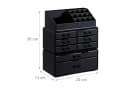 RELAXDAYS Make-Up Organizer mit 8 Schubladen, Schwarz Bild 4