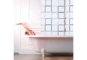 relaxdays Duschrollo SQUARE 80 cm Breite Kunststoff Aluminium Bild 1