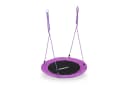 relaxdays Nestschaukel 90 cm Lila mit verstellbarer Höhe Bild 2