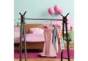relaxdays Kinderkleiderbügel 20er Set Rosa Samt Bild 1