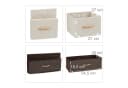relaxdays Beistellschrank Schubladenschrank Braun Beige Holzoptik Bild 5