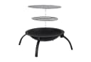 relaxdays Feuerschale XL mit Grillzubehör Schwarz Bild 5