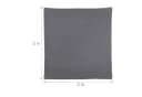 relaxdays Sonnensegel Quadrat Grau UV-Schutz 2x2m Bild 4