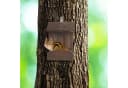 relaxdays Eichhörnchen Futterhaus zum Hängen, Natur Tannenholz Bild 5