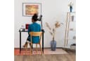 relaxdays Klappbarer Schreibtisch Schwarz Modernes Design Bild 1