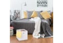 relaxdays Aufbewahrungsbox Stoff 2er Set Schwarz Bild 5
