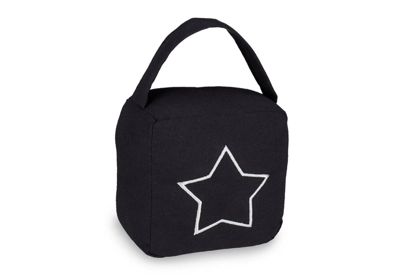 relaxdays Türstopper Sack Schwarz mit Stern-Motiv - Bild 2