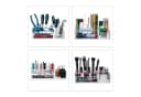 relaxdays Make-Up Organizer 16 Fächer Transparent Bild 3