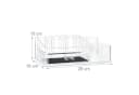 relaxdays Make-Up Organizer 16 Fächer Transparent Bild 4
