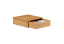 relaxdays Schubladenbox Bambus Natur 1 Einschub Bild 2