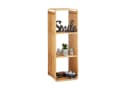 relaxdays Badregal Bambus 4 Ablagen Braun Bild 2