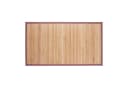relaxdays Bambus-Badematte Natur mit rutschhemmender Unterseite Bild 2