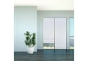 relaxdays Thermo Verdunklungsrollo Weiß 90x210cm Klemmfix Bild 5