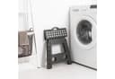 RELAXDAYS Tritthocker Klapphocker faltbar XL Dunkelgrau Bild 1