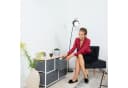 RELAXDAYS Standregal Regalsystem Grau Weiß 4 Schubfächer Bild 5