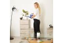 relaxdays Standregal Regalsystem Beige Weiß 7 Varianten Bild 1