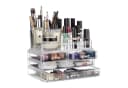 relaxdays Make-Up Organizer mit 4 Schubladen transparent Bild 2