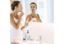 relaxdays Badezimmer-Set 4-teilig Weiß Transparent Modern Bild 3