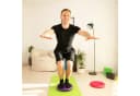 relaxdays Ballsitzkissen Balance mit Luftpumpe, Schwarz Bild 1