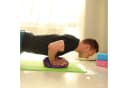 relaxdays Ballsitzkissen Balance mit Luftpumpe, Schwarz Bild 5