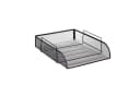 relaxdays Briefablage stapelbar schwarz Metall Mesh-Design Bild 5