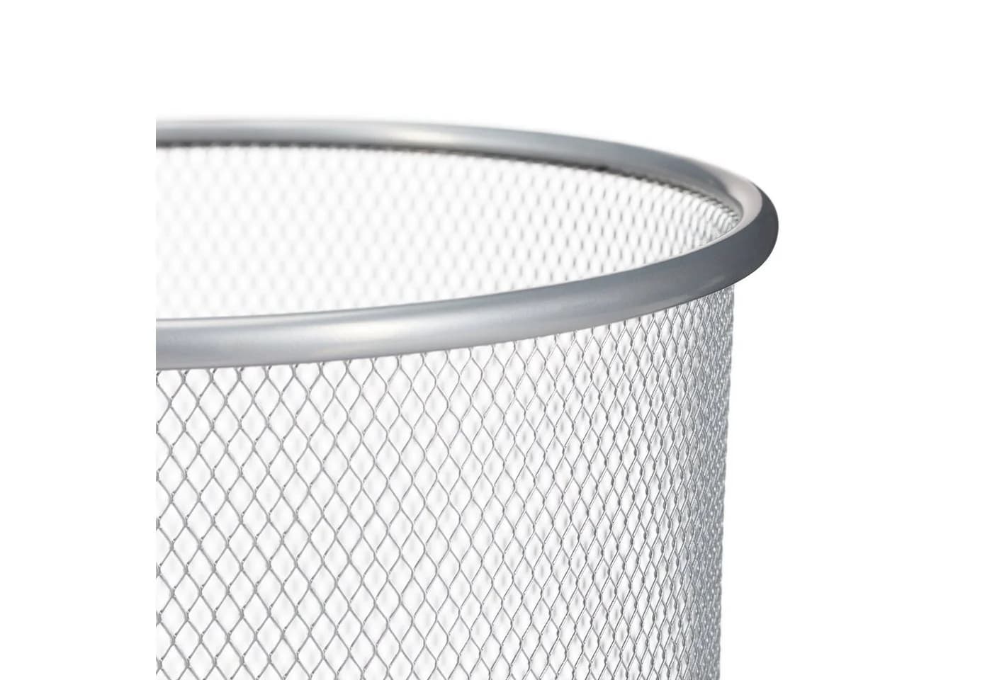 relaxdays Schirmständer Drahtgeflecht Silber Metall - Bild 4