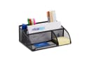 relaxdays Schreibtischorganizer 5 Ablagen Metall Schwarz Bild 2