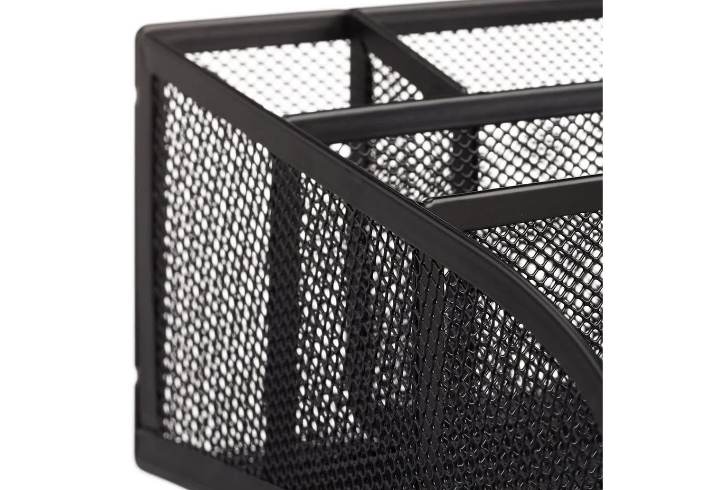 relaxdays Schreibtischorganizer 5 Ablagen Metall Schwarz - Bild 5