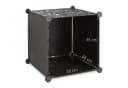 relaxdays Kleiderschrank Stecksystem 14 Fächer Schwarz Bild 5