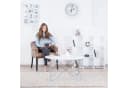 relaxdays Steckregal Regalsystem mit Türen Weiß 9 Fächer Bild 1