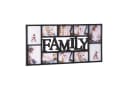 relaxdays Collagerahmen Familie für 10 Fotos Schwarz Bild 2