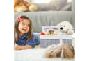 relaxdays Aufbewahrungskorb Bad 3-teiliges Set Weiß Bambus Bild 3
