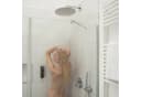 relaxdays Regenduschkopf 300 mm Edelstahl Silber Bild 1
