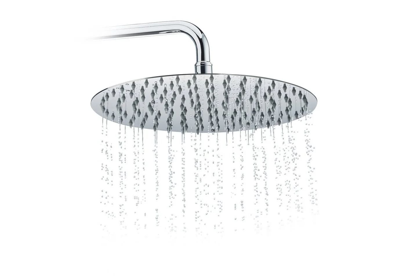 relaxdays Regenduschkopf 300 mm Edelstahl Silber - Bild 2