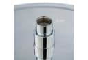relaxdays Regenduschkopf 300 mm Edelstahl Silber Bild 5