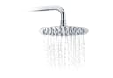 relaxdays Regenduschkopf Edelstahl Rund Silber Bild 2