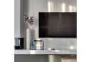 relaxdays Zeitschriftenständer Metall 4 Fächer Schwarz Modern Bild 5