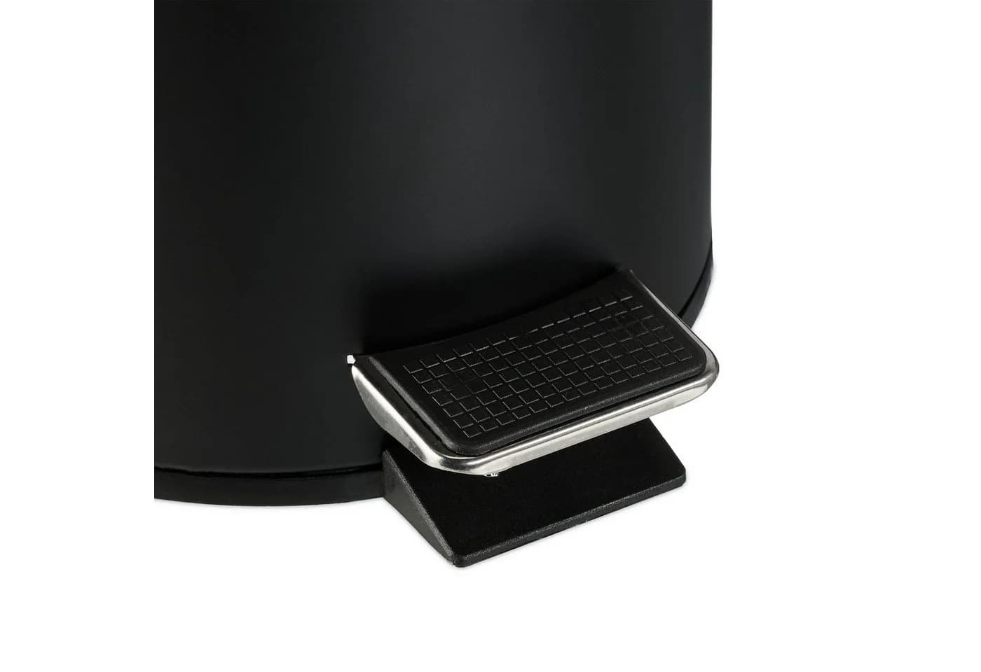 relaxdays Kosmetikeimer 3 Liter Schwarz mit Trittpedal - Bild 5