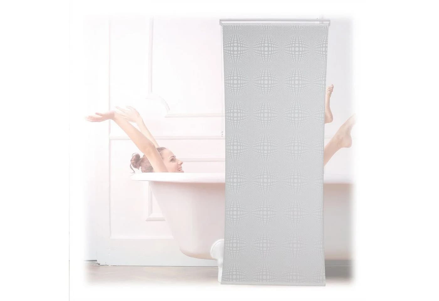relaxdays Duschrollo Breite 100 cm, 100x240cm - Bild 2